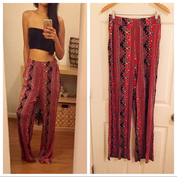H&M Pants - Patterned Palazzo Pant